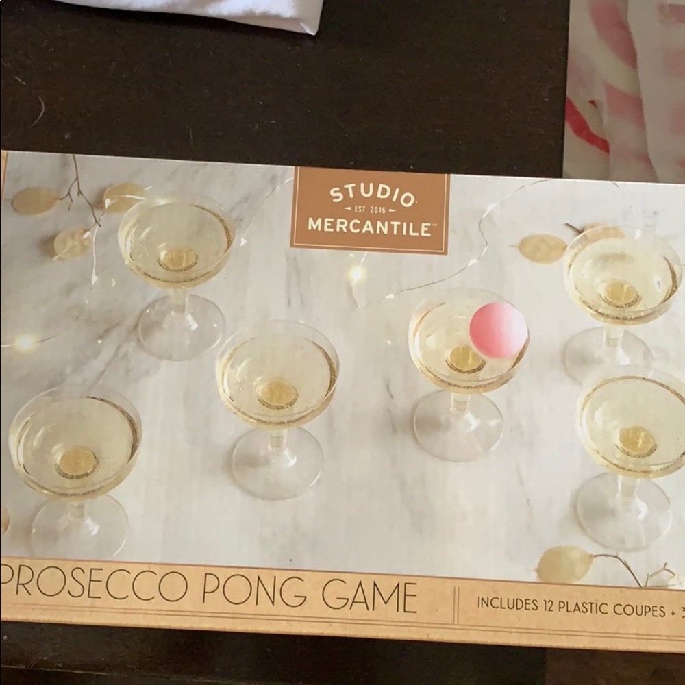 Prosecco Pong Game